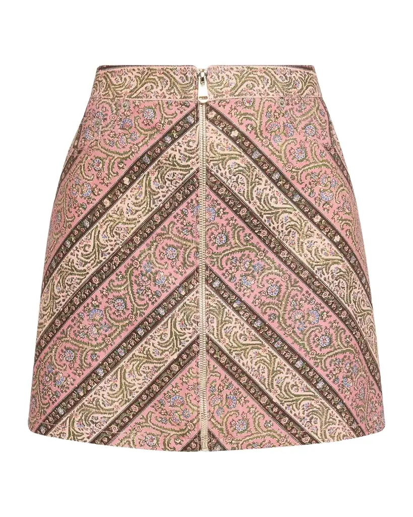Pepper Paisley Mini Skirt Pepper Paisley Mini Skirt