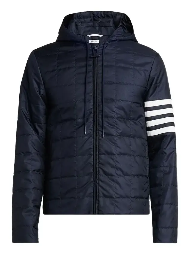 Men's Lightweight Quilted Ripstop Hooded Liner Jacket