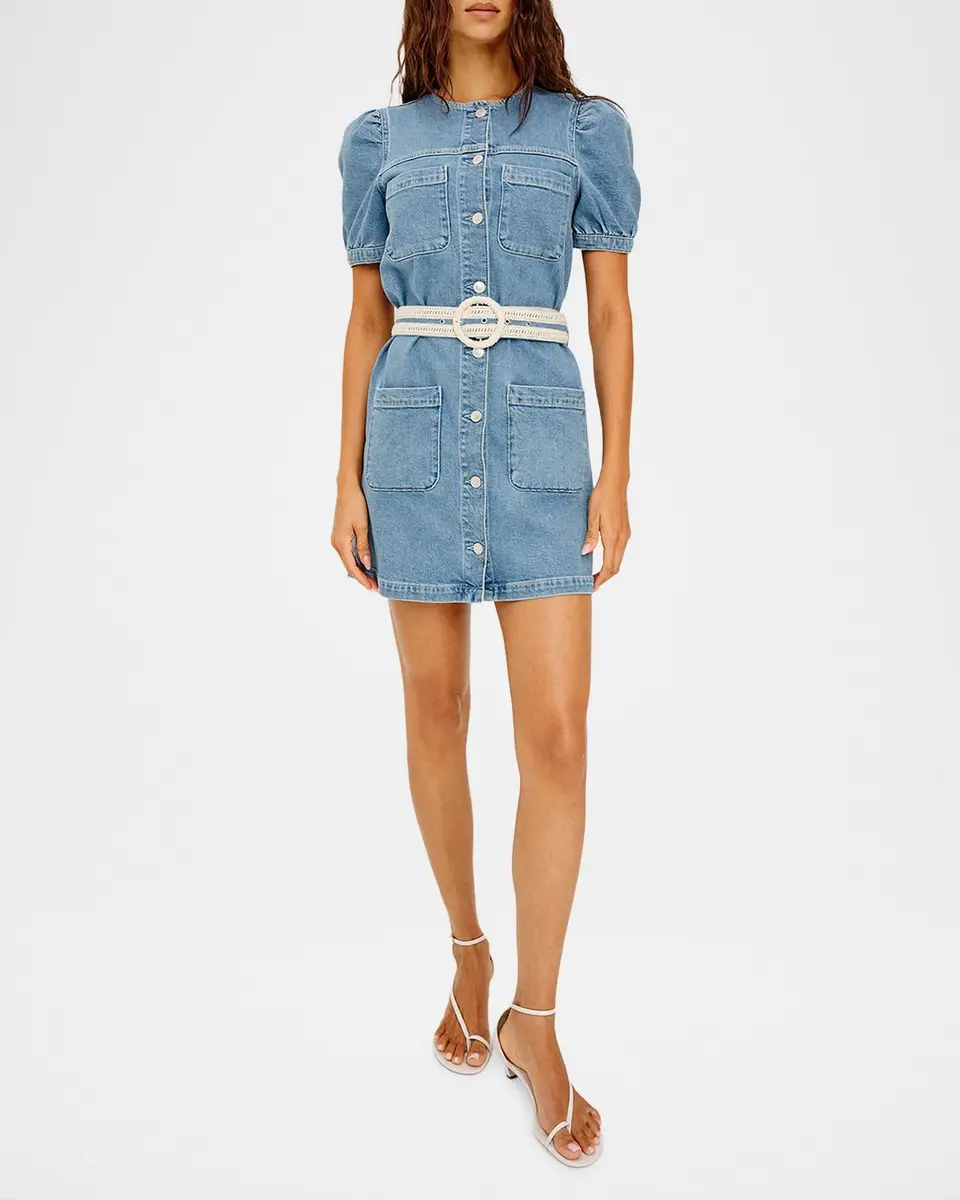 RAILS Clairemont Denim Mini Dress | Thumbnail 2 RAILS Clairemont Denim Mini Dress | Thumbnail 2