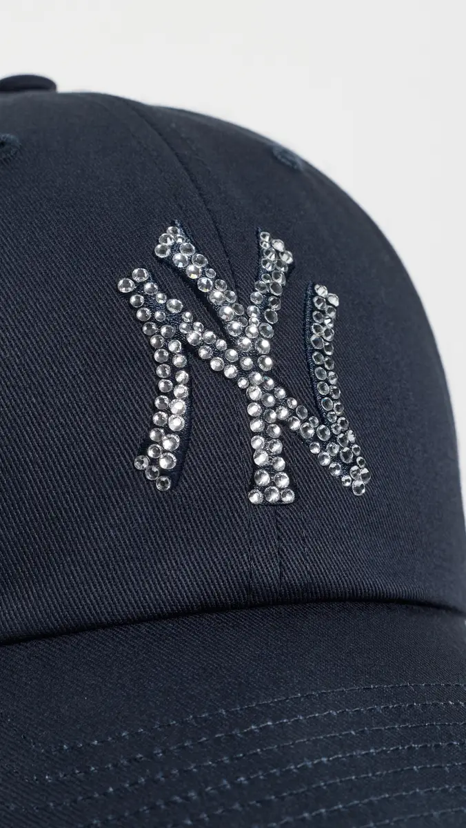 Sporty & Rich Yankees Krystal Cap | Thumbnail 5 Sporty & Rich Yankees Krystal Cap | Thumbnail 5