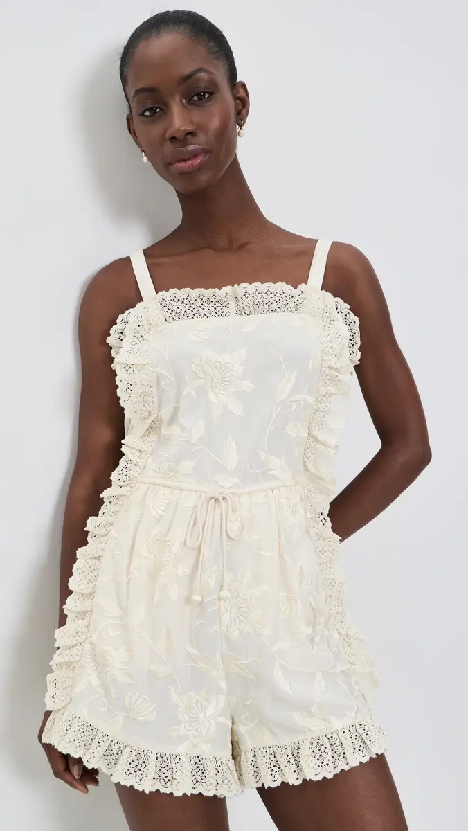 Sea Alina Lace Romper | Thumbnail 2 Sea Alina Lace Romper | Thumbnail 2