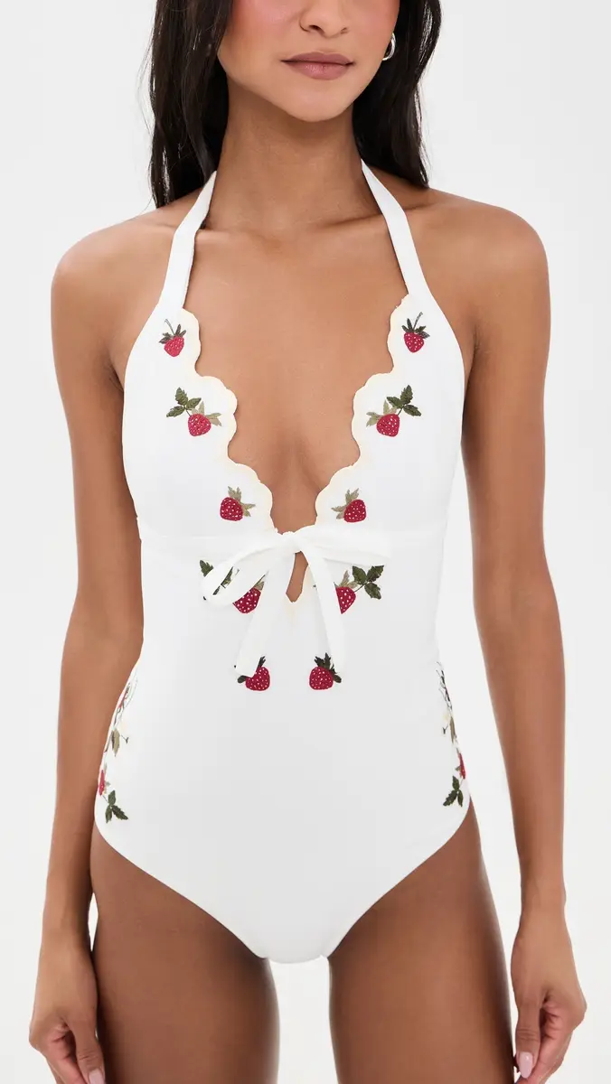 Sea Bindi Strawberry One Piece | Thumbnail 2 Sea Bindi Strawberry One Piece | Thumbnail 2