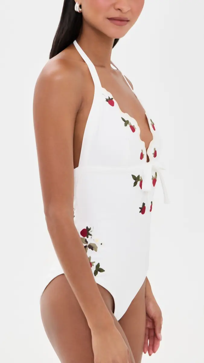 Sea Bindi Strawberry One Piece | Thumbnail 4 Sea Bindi Strawberry One Piece | Thumbnail 4