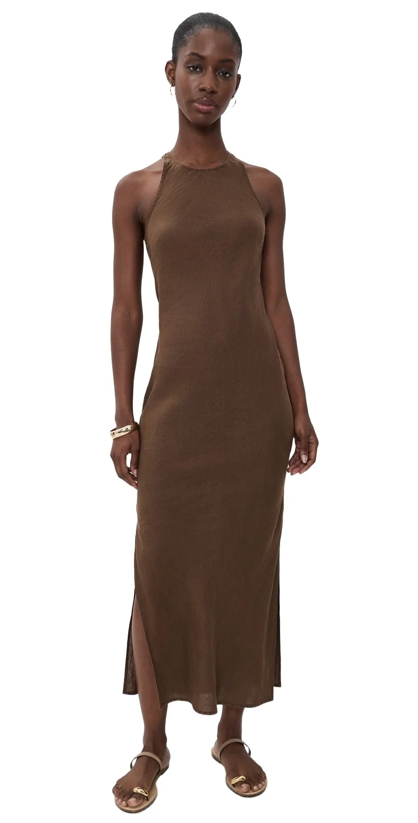 Canvas Linen Long Dress Canvas Linen Long Dress