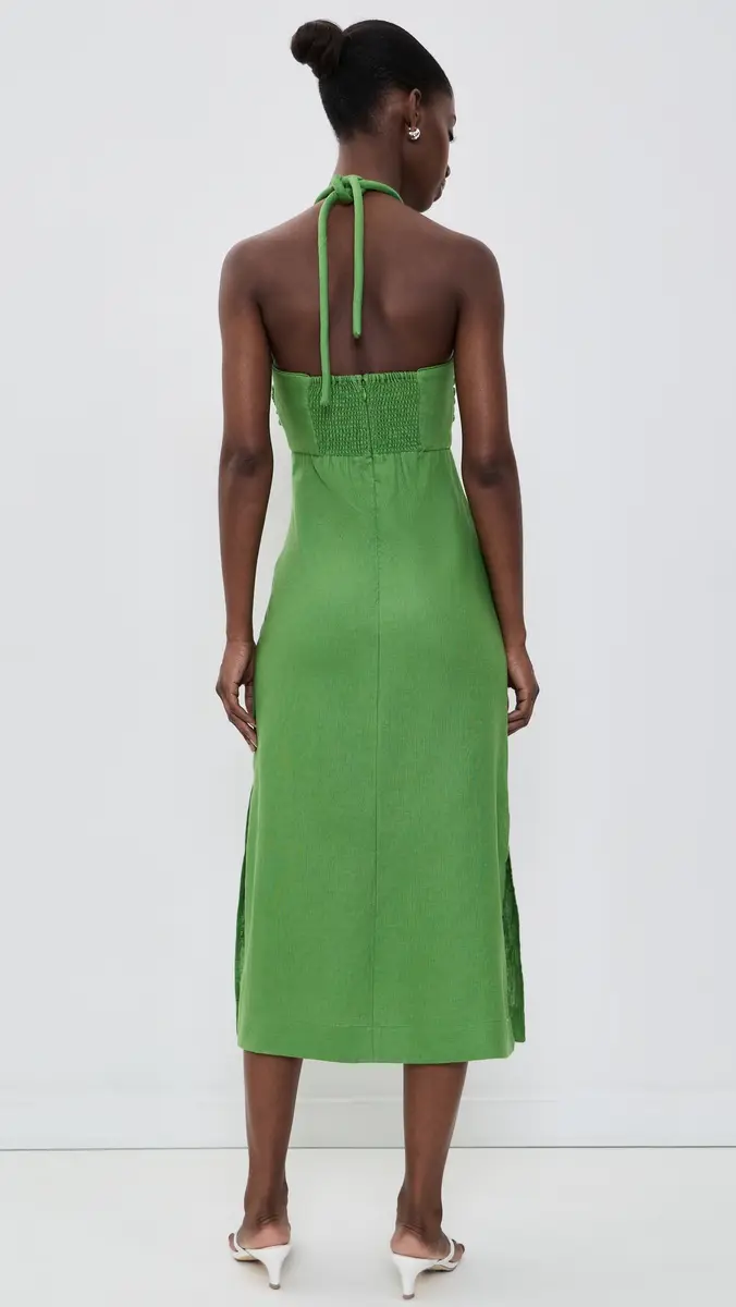 Farm Rio Palm Tree Midi Dress | Thumbnail 3 Farm Rio Palm Tree Midi Dress | Thumbnail 3
