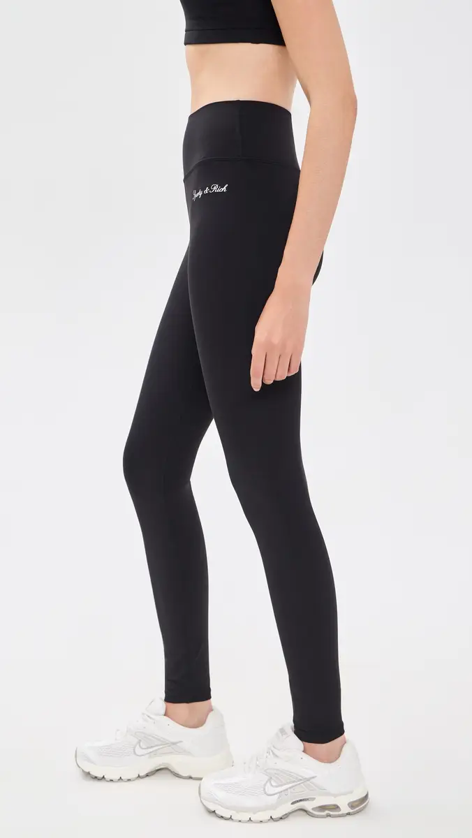 Sporty & Rich Signature Logo Full Leggings | Thumbnail 4