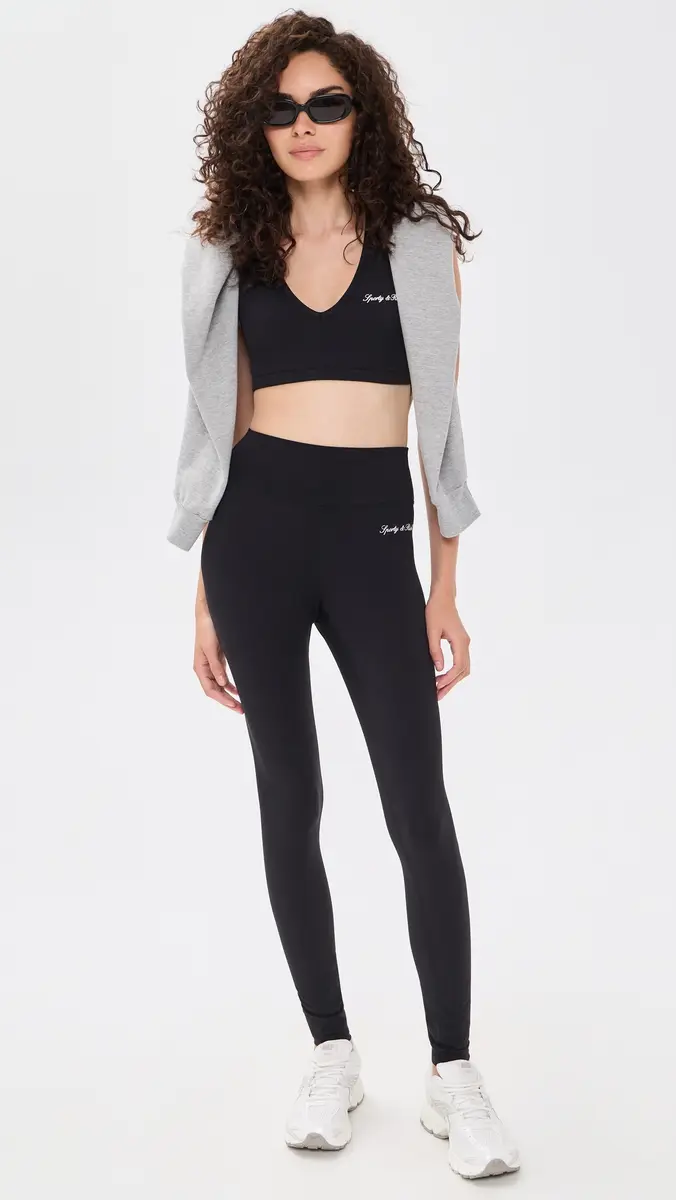 Sporty & Rich Signature Logo Full Leggings | Thumbnail 5