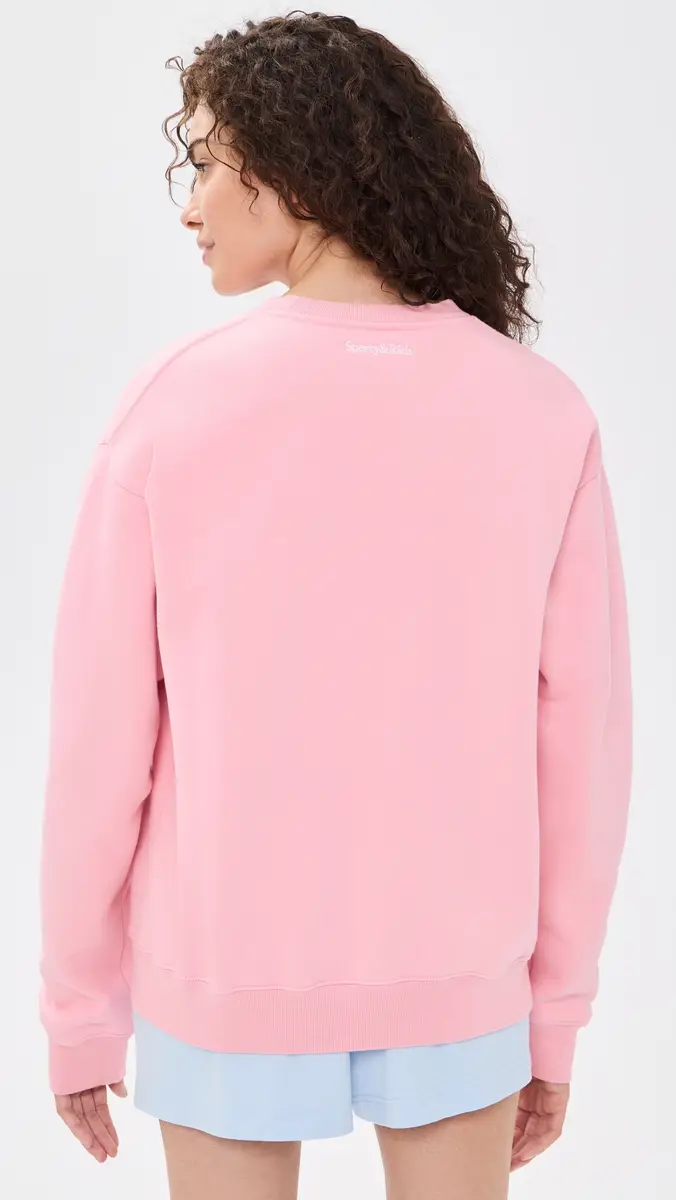 Sporty & Rich Yankees Krystal Crew Neck Sweatshirt | Thumbnail 3 Sporty & Rich Yankees Krystal Crew Neck Sweatshirt | Thumbnail 3