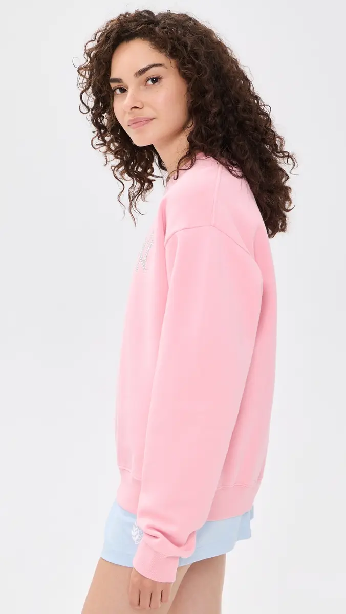 Sporty & Rich Yankees Krystal Crew Neck Sweatshirt | Thumbnail 4 Sporty & Rich Yankees Krystal Crew Neck Sweatshirt | Thumbnail 4