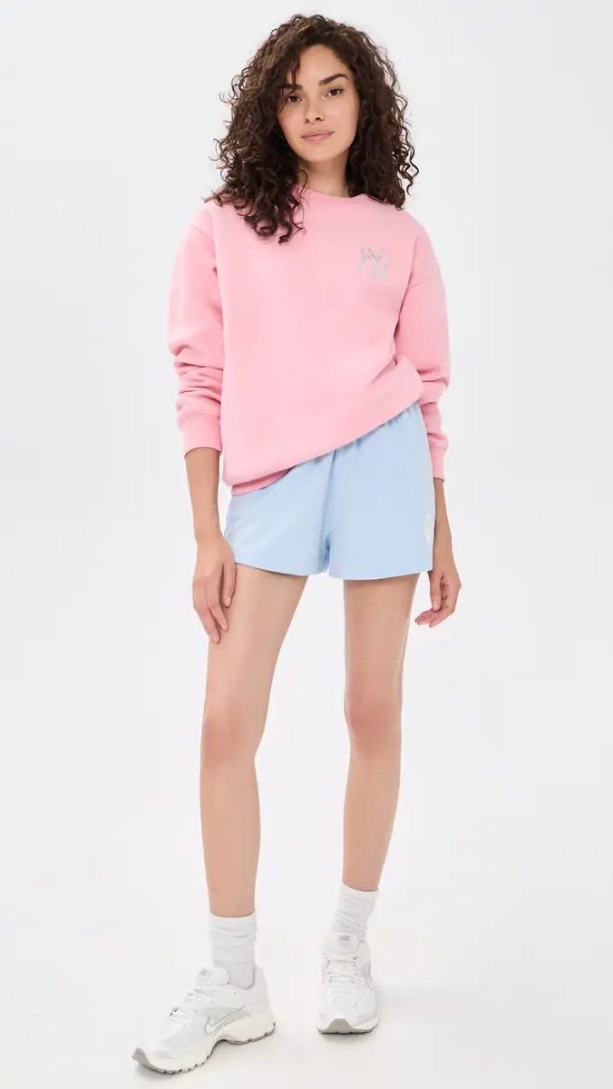 Sporty & Rich Yankees Krystal Crew Neck Sweatshirt | Thumbnail 5 Sporty & Rich Yankees Krystal Crew Neck Sweatshirt | Thumbnail 5