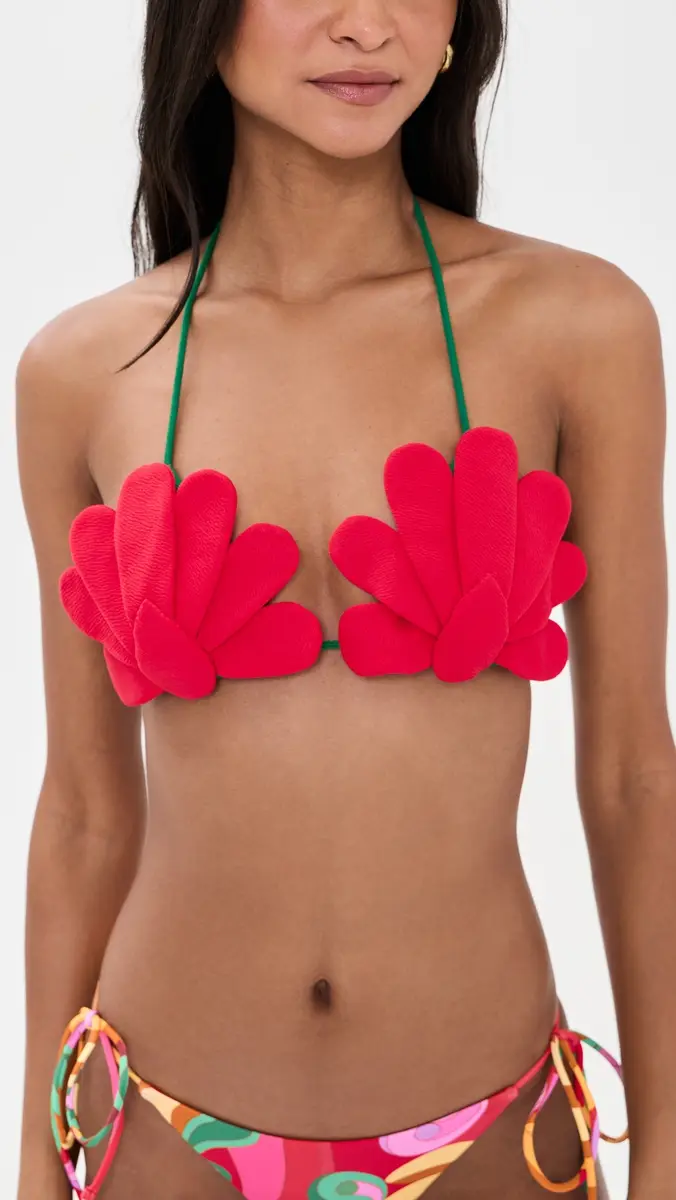 Farm Rio Placed 3D Bikini Top | Thumbnail 2 Farm Rio Placed 3D Bikini Top | Thumbnail 2