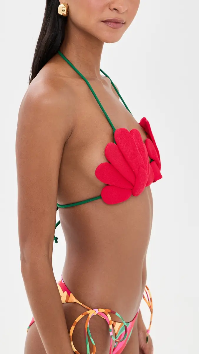 Farm Rio Placed 3D Bikini Top | Thumbnail 4 Farm Rio Placed 3D Bikini Top | Thumbnail 4