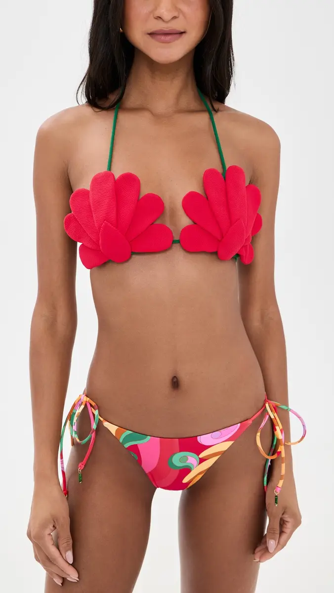 Farm Rio Placed 3D Bikini Top | Thumbnail 5 Farm Rio Placed 3D Bikini Top | Thumbnail 5