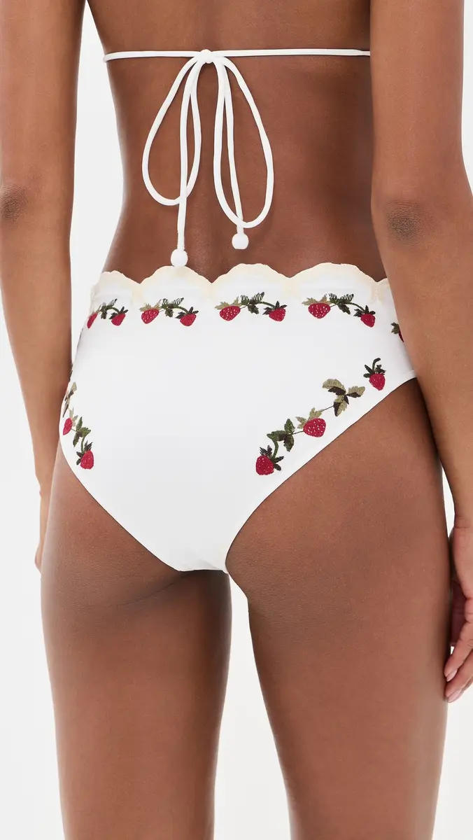 Sea Bindi Strawberry Scallop Bikini Bottoms | Thumbnail 3 Sea Bindi Strawberry Scallop Bikini Bottoms | Thumbnail 3