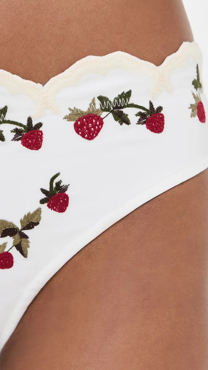 Sea Bindi Strawberry Scallop Bikini Bottoms | Thumbnail 5 Sea Bindi Strawberry Scallop Bikini Bottoms | Thumbnail 5