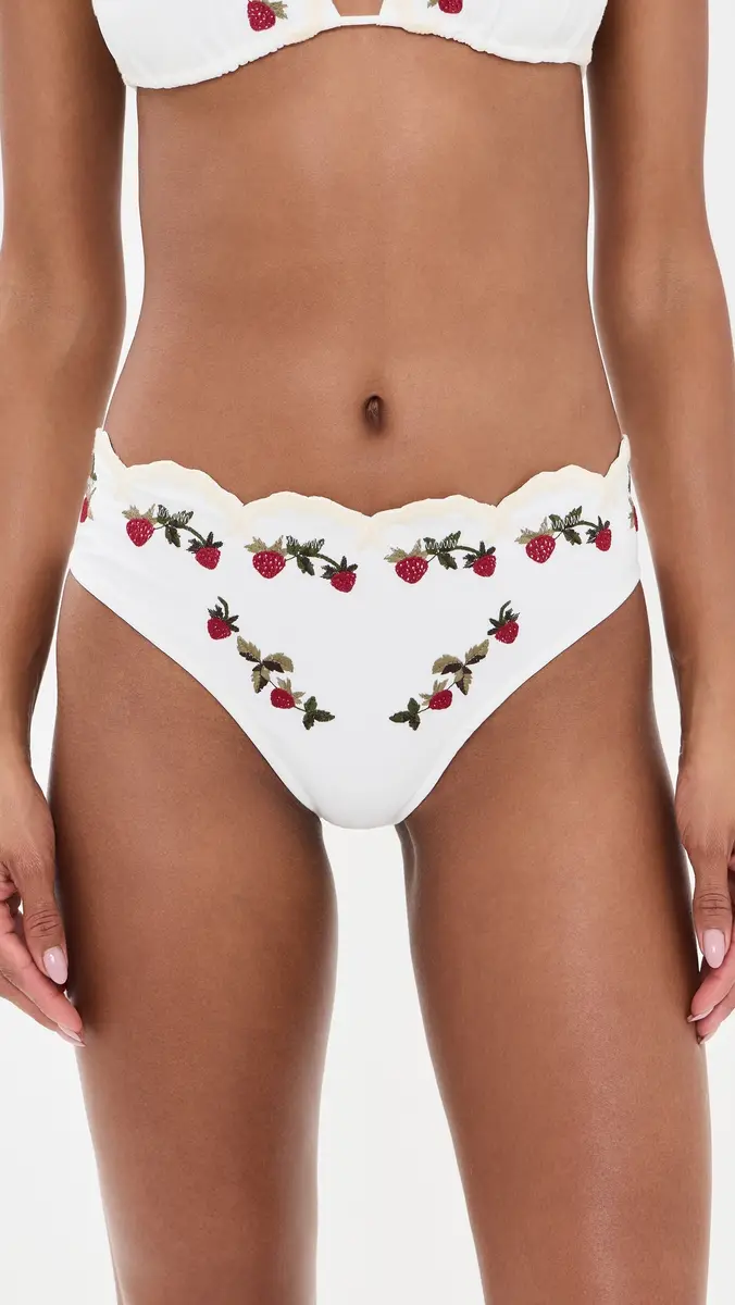 Sea Bindi Strawberry Scallop Bikini Bottoms | Thumbnail 6 Sea Bindi Strawberry Scallop Bikini Bottoms | Thumbnail 6