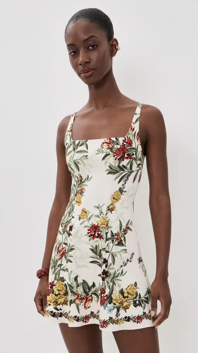 Alice + Olivia Julia Scoop Neck Mini Dress | Thumbnail 2 Alice + Olivia Julia Scoop Neck Mini Dress | Thumbnail 2