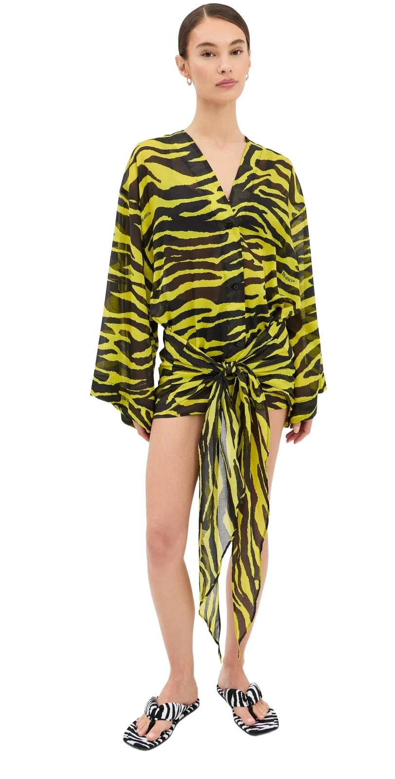 The Attico Mini Coverup Dress