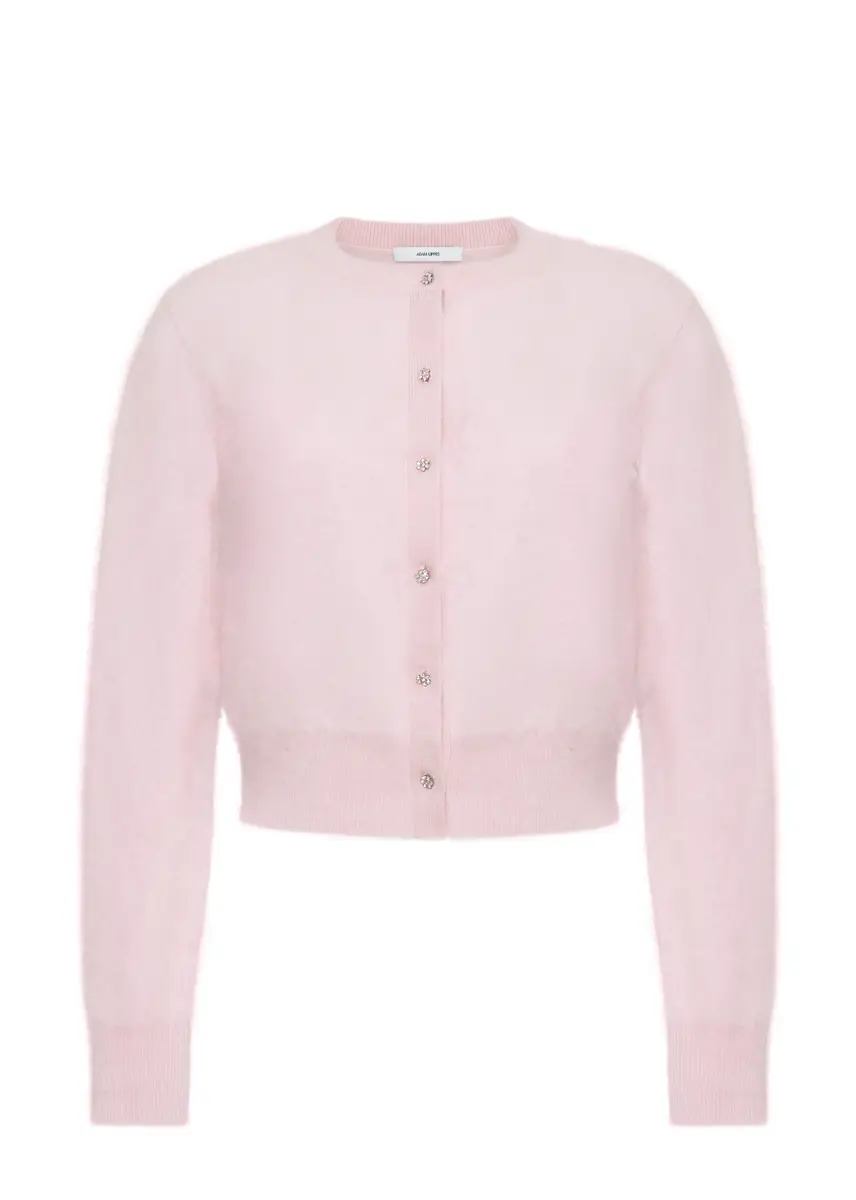 Adam Lippes Cruz Cardigan - Pink | Image 1 Adam Lippes Cruz Cardigan - Pink | Image 1