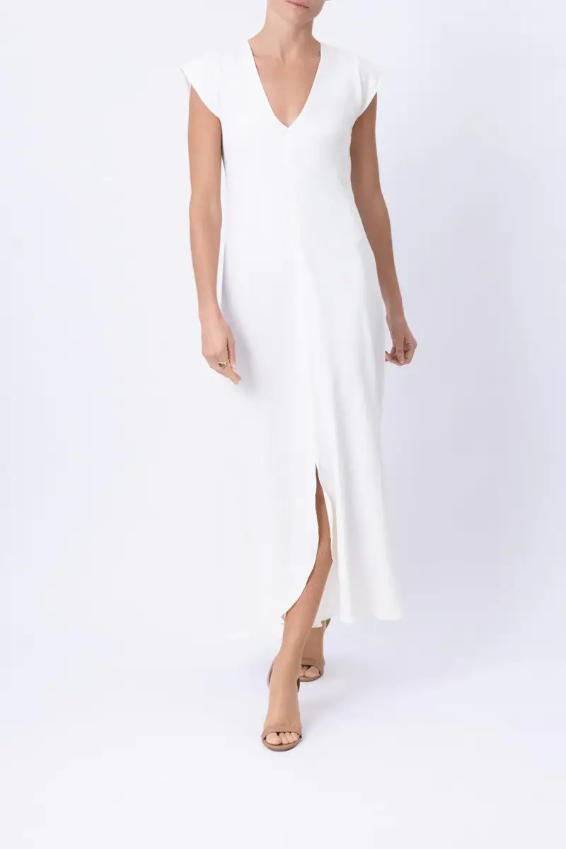 PETER COHEN Doves Maxi Dress - Salt | Thumbnail 2