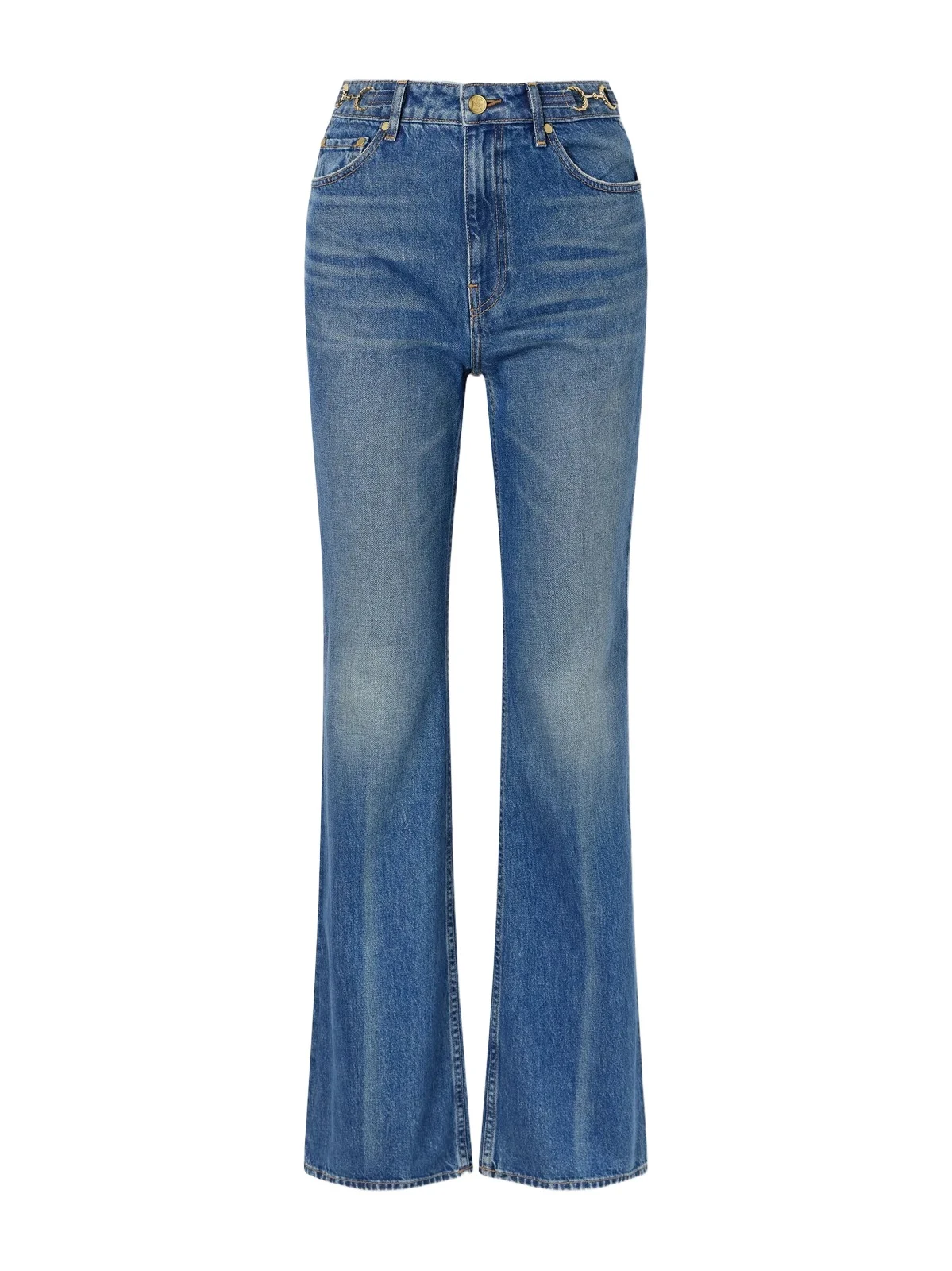 The Colette Embellished High-rise Straight-leg Jeans The Colette Embellished High-rise Straight-leg Jeans