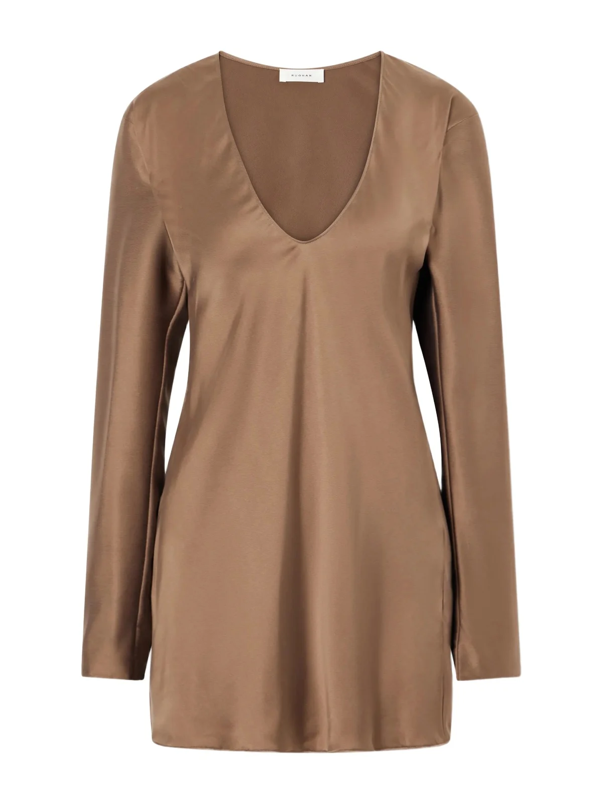 Ruohan Syros Silk-blend Satin Blouse