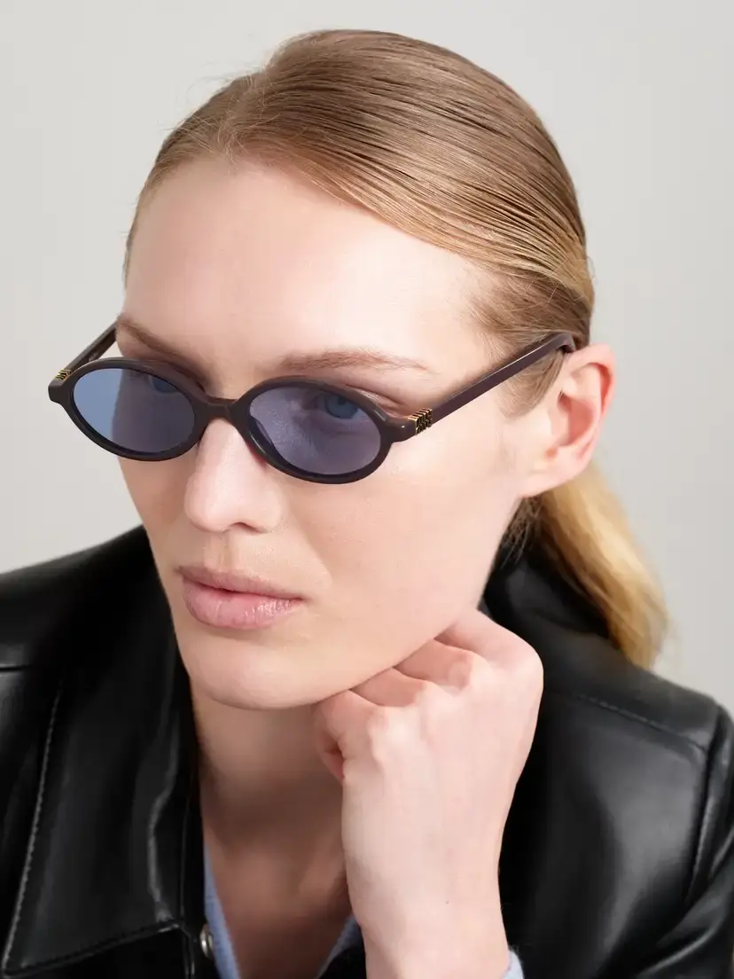 Miu Miu Eyewear Oval-frame Acetate Sunglasses | Thumbnail 2