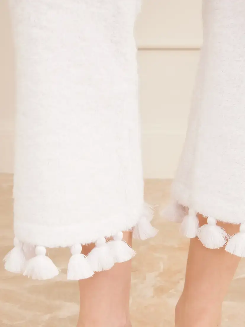Cap d’Antibes Morgane Cotton-terry Straight-leg Pants | Thumbnail 5