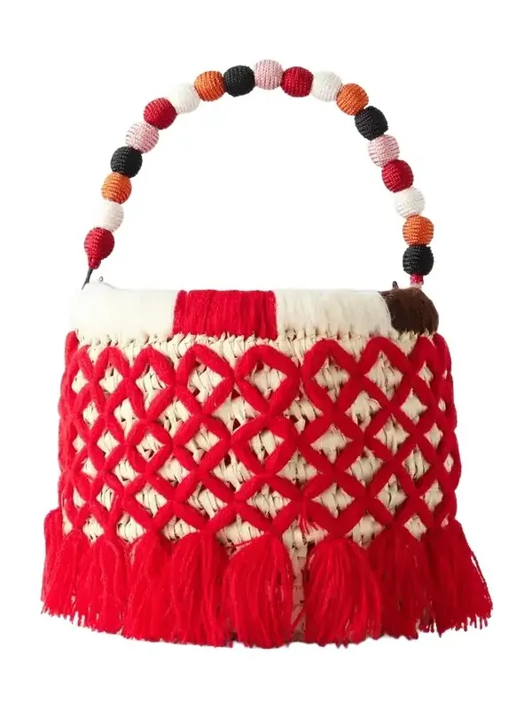 Panier Raffia Tote