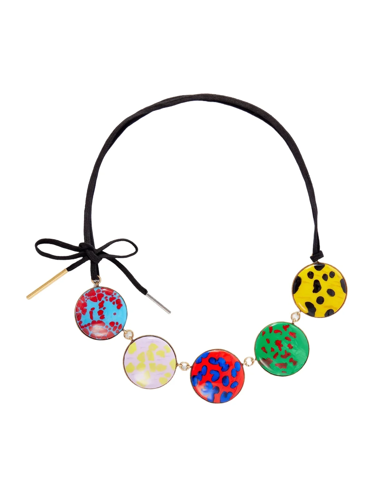 Embellished Gold-tone Statement Necklace Embellished Gold-tone Statement Necklace