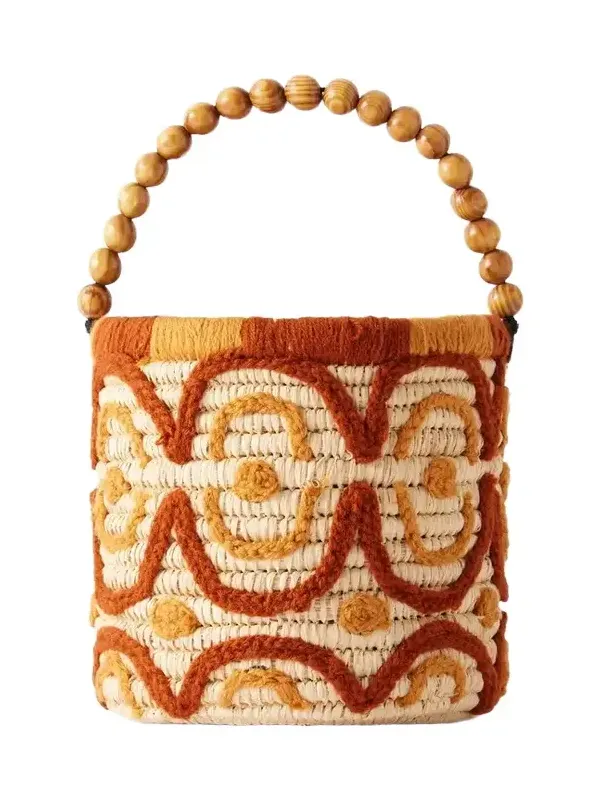 Cap d’Antibes Panier Raffia Tote