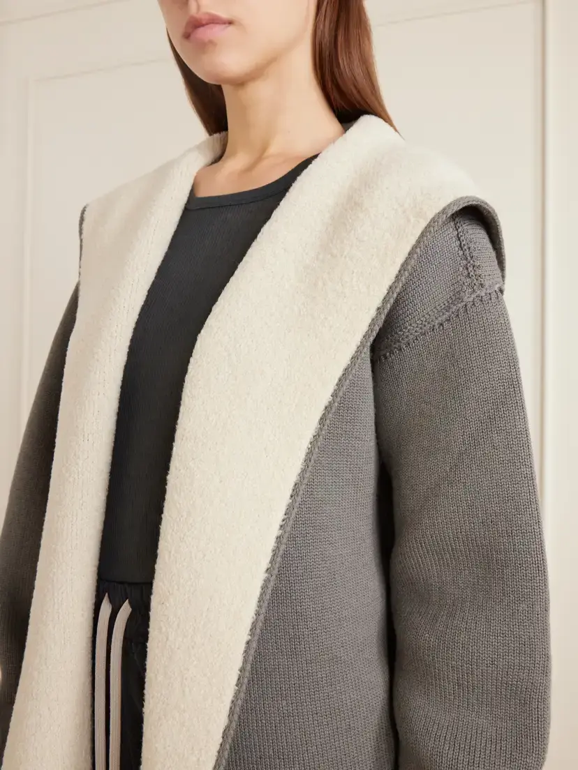 Rick Owens Reversible Knitted Wool-blend Cardigan | Thumbnail 4 Rick Owens Reversible Knitted Wool-blend Cardigan | Thumbnail 4
