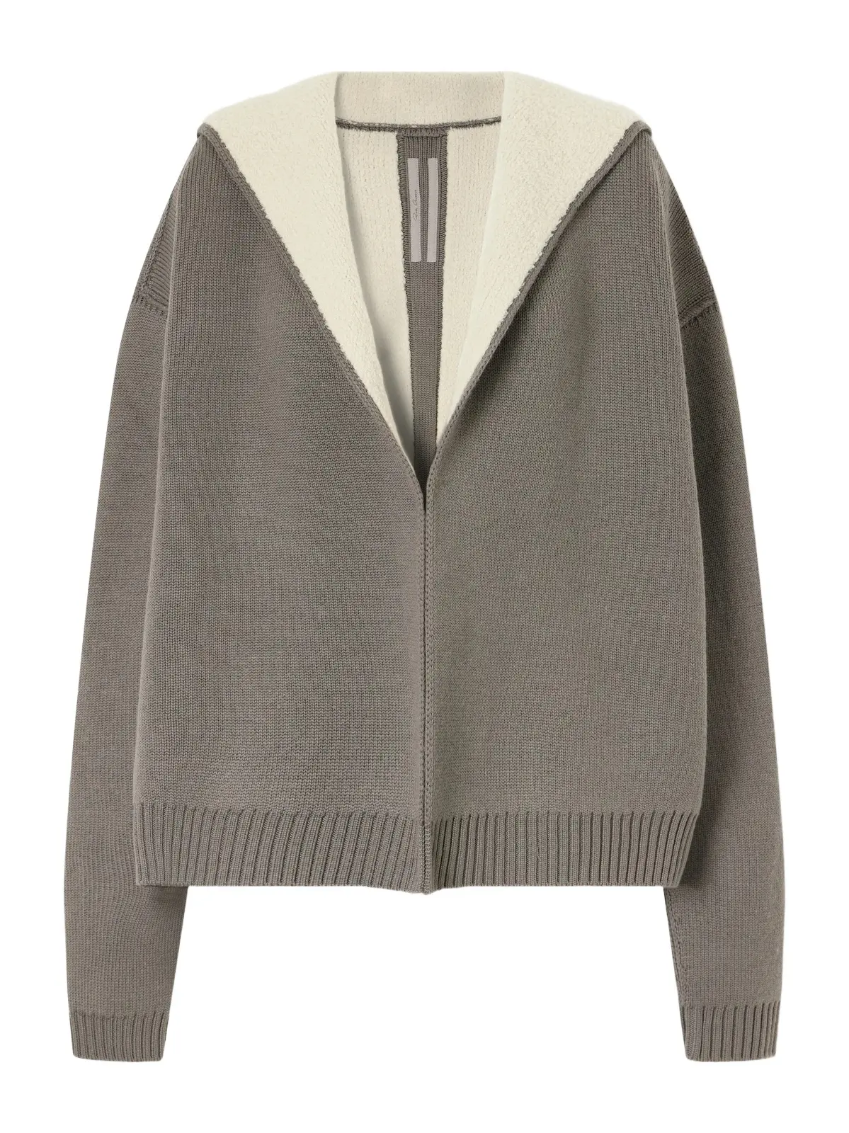 Reversible Knitted Wool-blend Cardigan