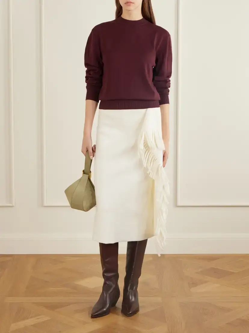 Lanvin Bow-detailed Wool-blend Cardigan | Thumbnail 2 Lanvin Bow-detailed Wool-blend Cardigan | Thumbnail 2