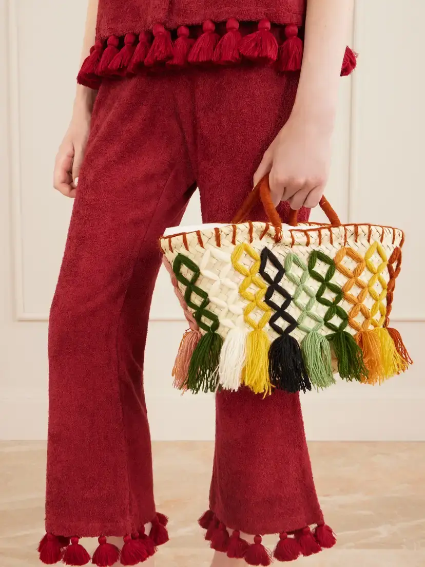 Cap d’Antibes Panier Raffia Tote | Thumbnail 2 Cap d’Antibes Panier Raffia Tote | Thumbnail 2
