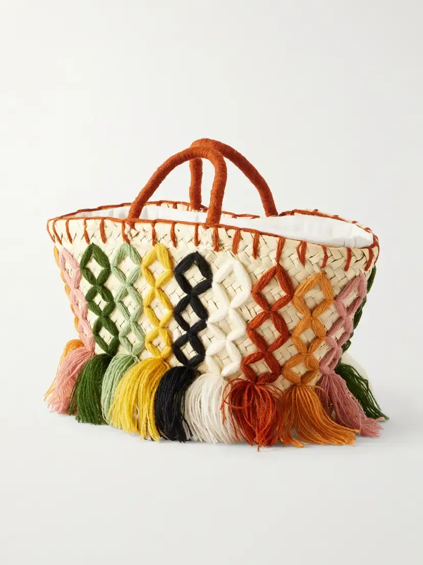 Cap d’Antibes Panier Raffia Tote | Thumbnail 4 Cap d’Antibes Panier Raffia Tote | Thumbnail 4