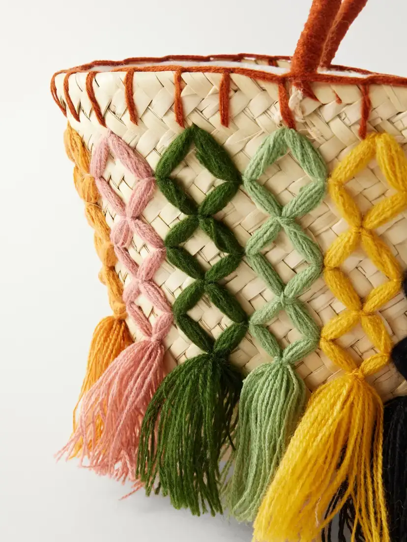 Cap d’Antibes Panier Raffia Tote | Thumbnail 5 Cap d’Antibes Panier Raffia Tote | Thumbnail 5