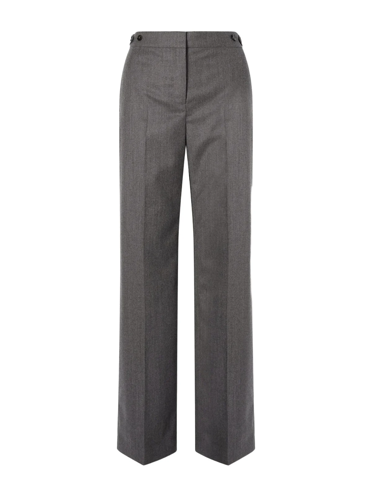 Wool Straight-leg Pants