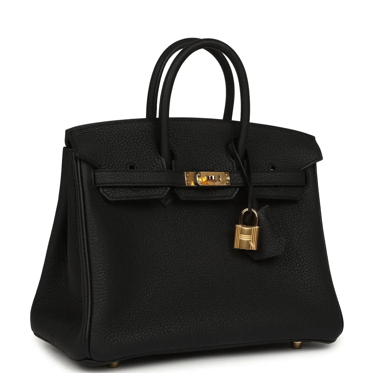 HERMÈS Hermes Birkin 25 Black Togo Gold Hardware | Thumbnail 2 HERMÈS Hermes Birkin 25 Black Togo Gold Hardware | Thumbnail 2