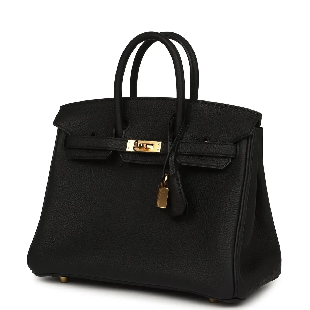 HERMÈS Hermes Birkin 25 Black Togo Gold Hardware | Thumbnail 5 HERMÈS Hermes Birkin 25 Black Togo Gold Hardware | Thumbnail 5