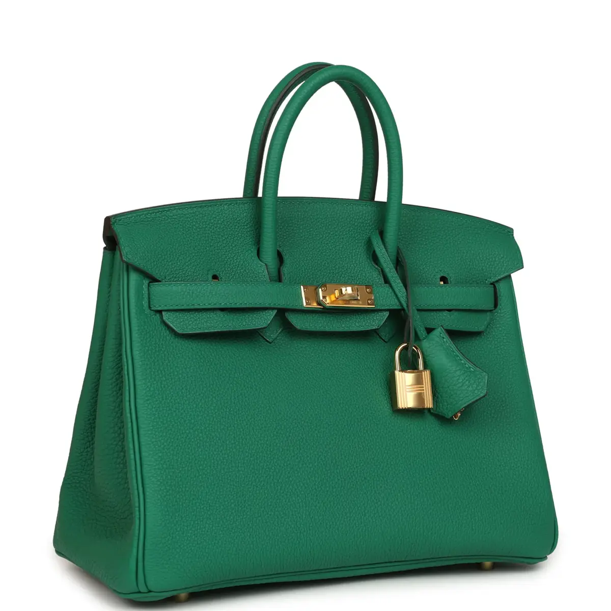 HERMÈS Hermes Birkin 25 Vert Vertigo Togo Gold Hardware | Thumbnail 2 HERMÈS Hermes Birkin 25 Vert Vertigo Togo Gold Hardware | Thumbnail 2