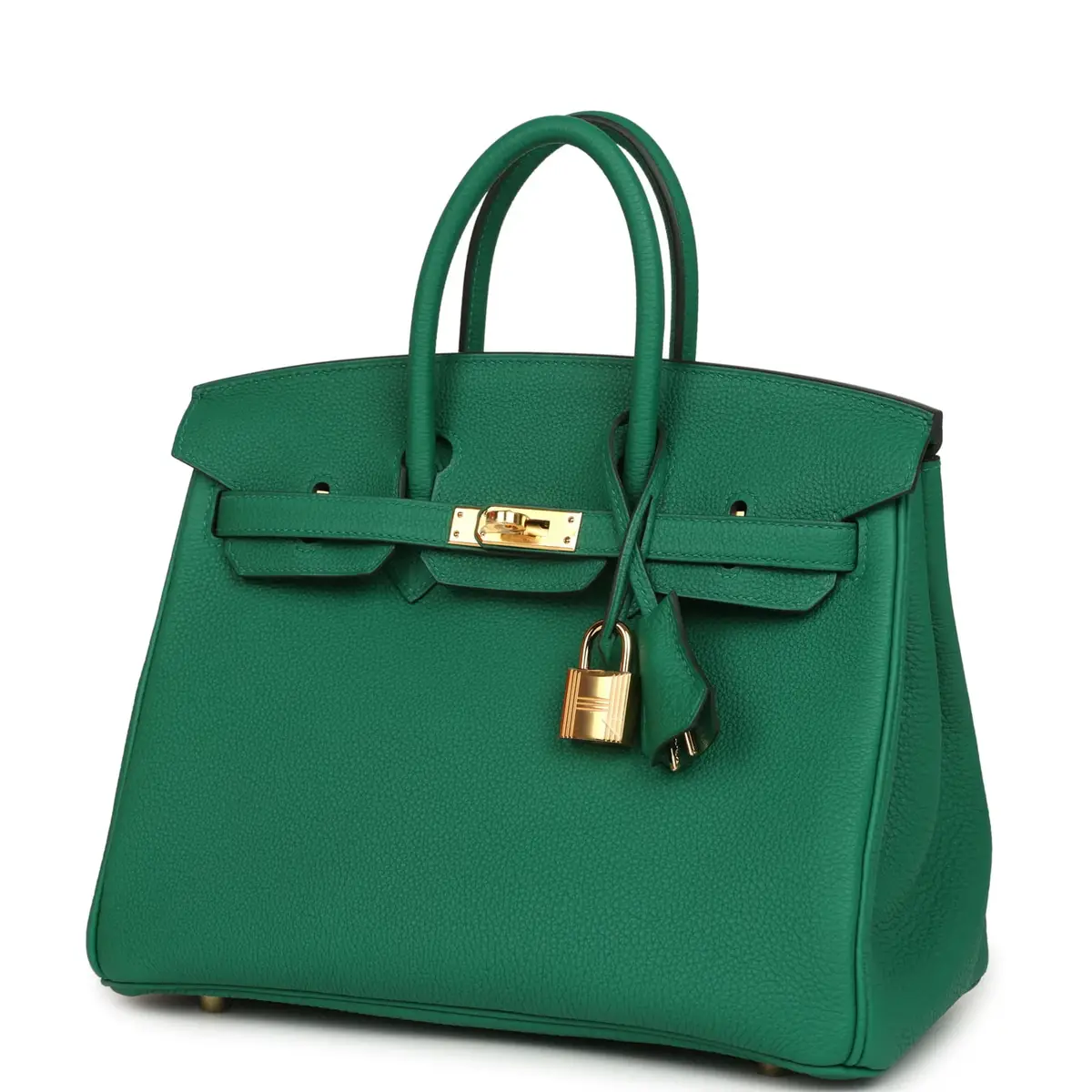 HERMÈS Hermes Birkin 25 Vert Vertigo Togo Gold Hardware | Thumbnail 5 HERMÈS Hermes Birkin 25 Vert Vertigo Togo Gold Hardware | Thumbnail 5