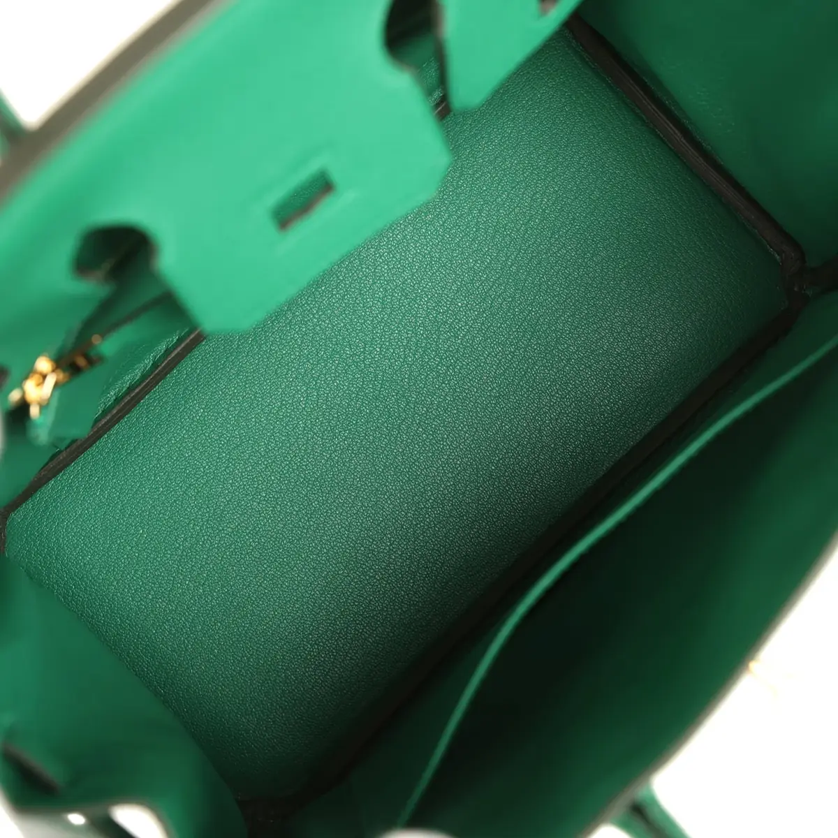 HERMÈS Hermes Birkin 25 Vert Vertigo Togo Gold Hardware | Thumbnail 8 HERMÈS Hermes Birkin 25 Vert Vertigo Togo Gold Hardware | Thumbnail 8
