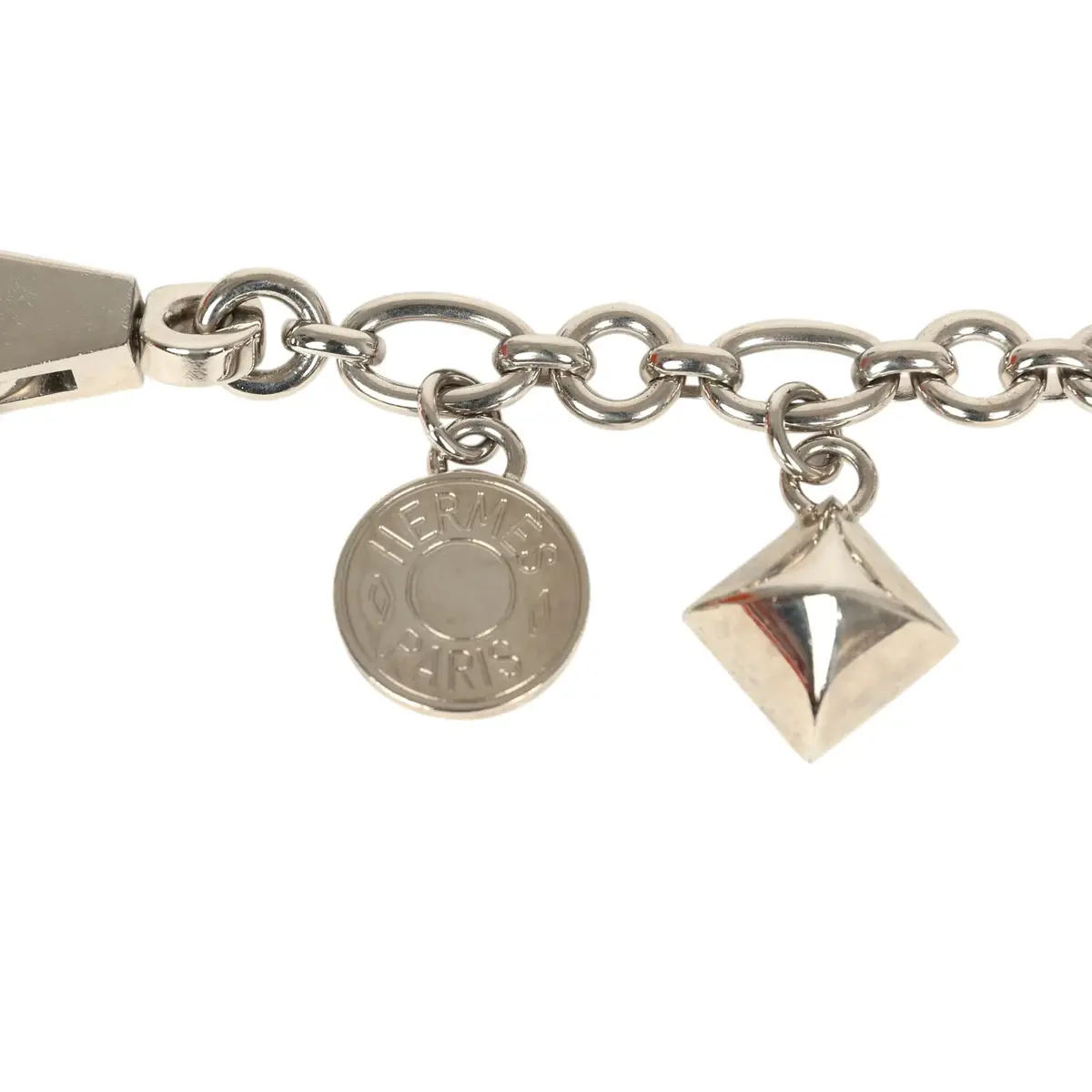 HERMÈS Pre-owned Hermes Amulette Olga Cadena Bag Charm Palladium Hardware | Thumbnail 3
