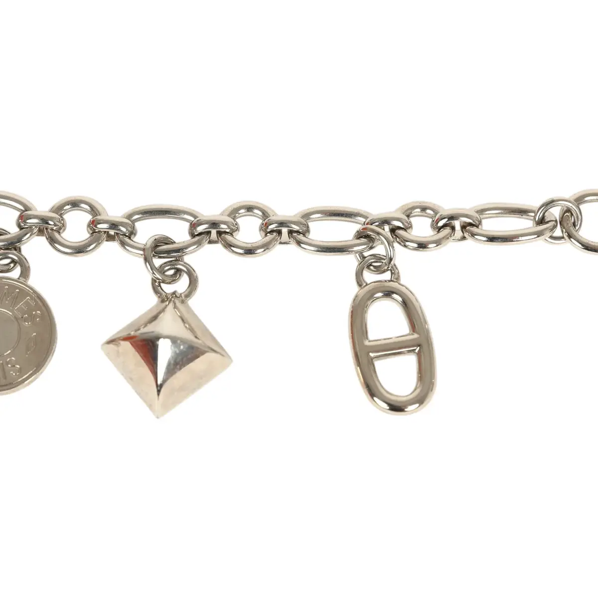 HERMÈS Pre-owned Hermes Amulette Olga Cadena Bag Charm Palladium Hardware | Thumbnail 4