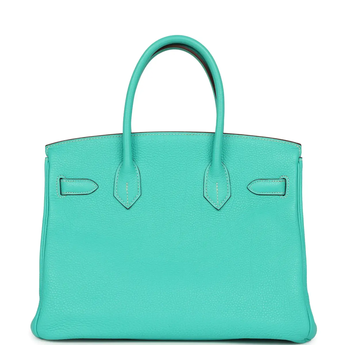 HERMÈS Pre-owned Hermes Birkin 30 Lagon Togo Palladium Hardware | Thumbnail 4 HERMÈS Pre-owned Hermes Birkin 30 Lagon Togo Palladium Hardware | Thumbnail 4