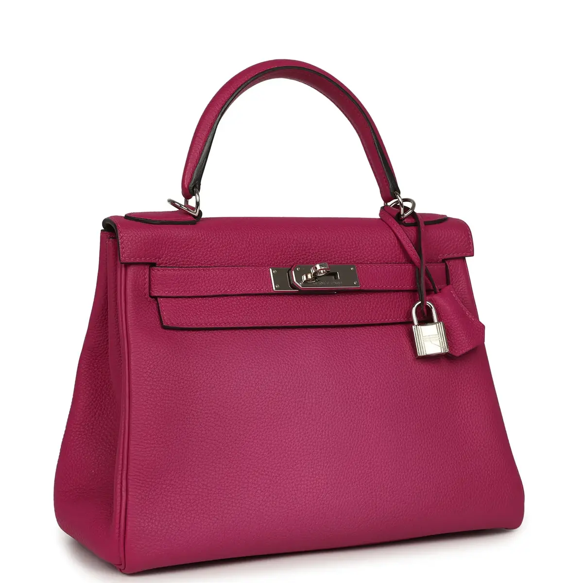 HERMÈS Pre-owned Hermes Kelly Retourne 28 Rose Poupre Togo Palladium Hardware | Thumbnail 2 HERMÈS Pre-owned Hermes Kelly Retourne 28 Rose Poupre Togo Palladium Hardware | Thumbnail 2