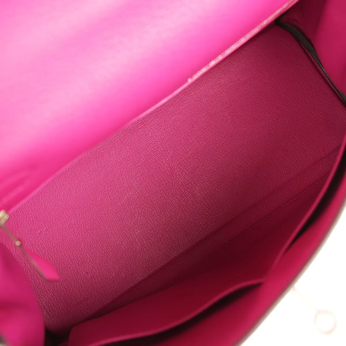 HERMÈS Pre-owned Hermes Kelly Retourne 28 Rose Poupre Togo Palladium Hardware | Thumbnail 8 HERMÈS Pre-owned Hermes Kelly Retourne 28 Rose Poupre Togo Palladium Hardware | Thumbnail 8