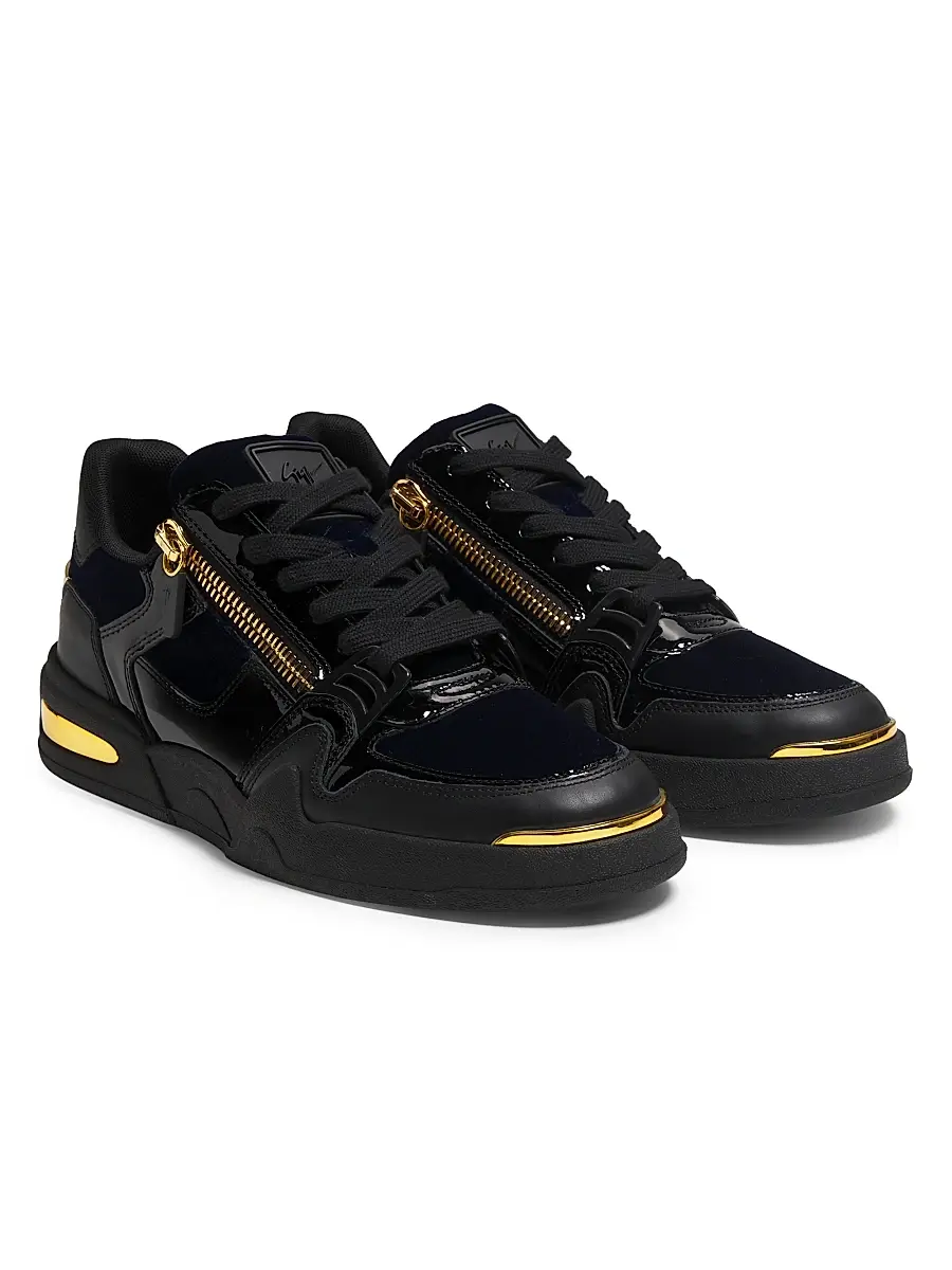 Giuseppe Zanotti Men's GZ/Ghost Low-Top Sneakers | Thumbnail 2 Giuseppe Zanotti Men's GZ/Ghost Low-Top Sneakers | Thumbnail 2