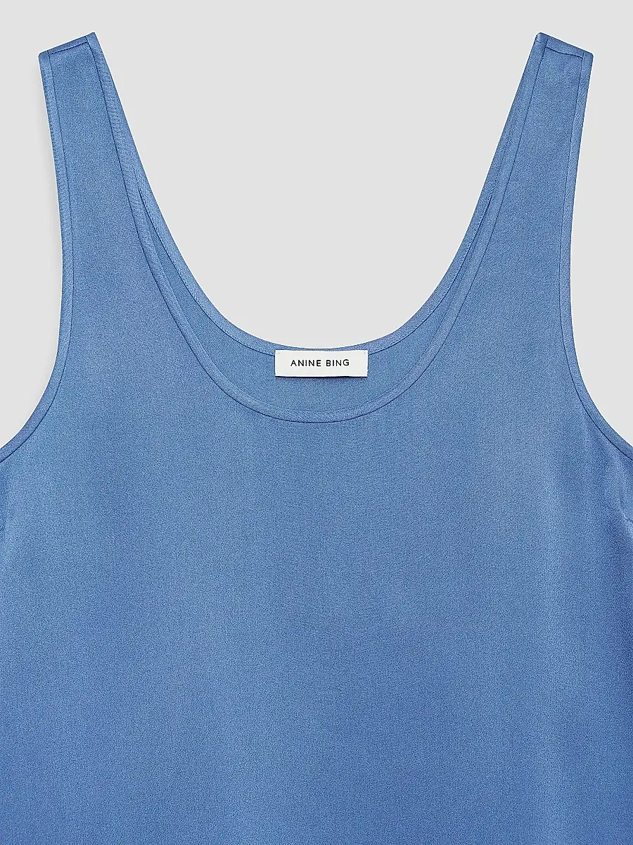 Anine Bing Women's Lea Double-Face Silk Charmeuse Tank | Thumbnail 5 Anine Bing Women's Lea Double-Face Silk Charmeuse Tank | Thumbnail 5